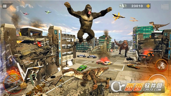 ɿuGorilla Dinosaur Attack