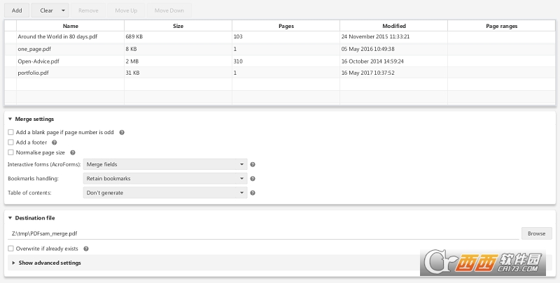 PDFsam Basic(PDF ݋)