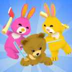 ߴToys Fight Bears and Rabbits