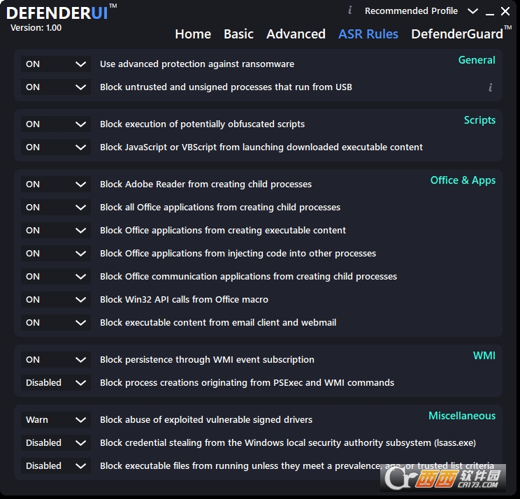 DefenderUI(Microsoft Defender ) v1.12 ٷ