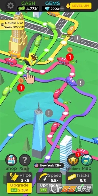 城市列车行线规划3D游戏下载-城市列车行线规划3D 安卓版v2.8-PC6手游网_1.jpg