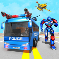 Police Bus Robot 2020(Ϸ)