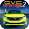 Drifting and Driving Simulator Honda Civic 2v1.8׿