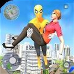 Flying Spider Rope Hero Gangster Crime City(߷֩Ӣ)v1.6׿