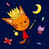 Three cats Good night(���è��ͯ˯ǰ����)