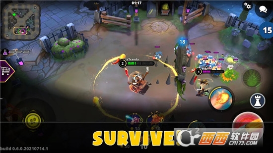 Survival MOBA