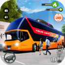 ο܇3D{Tourist Coach Bus Highway Driving