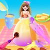 Queen Skirt Cake Making(Ů����������)