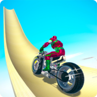 Superhero Bike Stunt 2021 Mega Ramp Games(Ħµؼ)v1.0