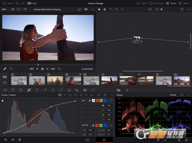 DaVinci Resolve for iPad_(d){(dio)ɫ v18.1.2 ֙C(j)