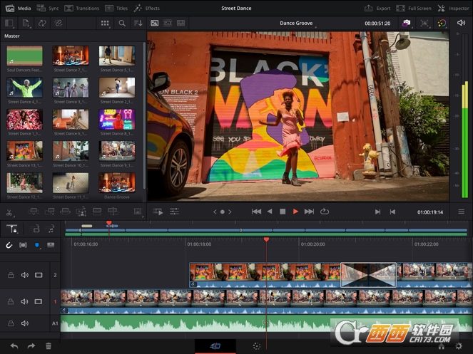 DaVinci Resolve for iPad_(d){(dio)ɫ v18.1.2 ֙C(j)