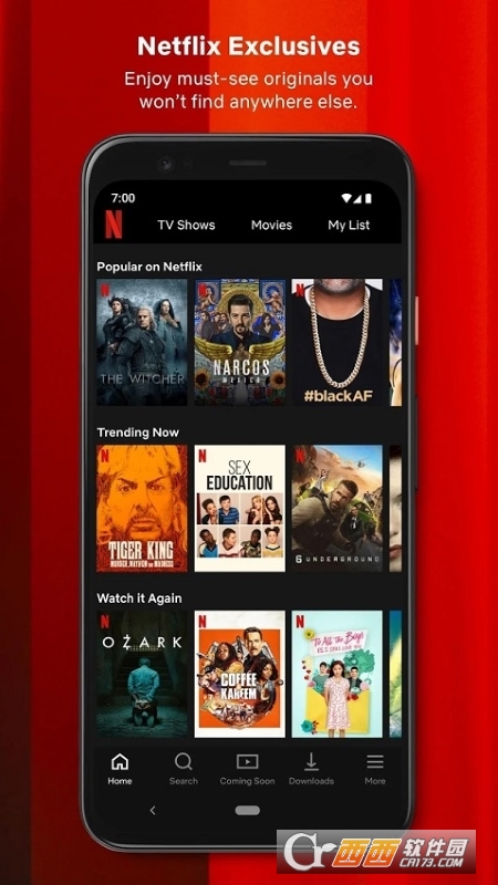 Netflix App下载安装 网飞netflix官方app下载v8 27 0 最新安卓版 西西软件下载