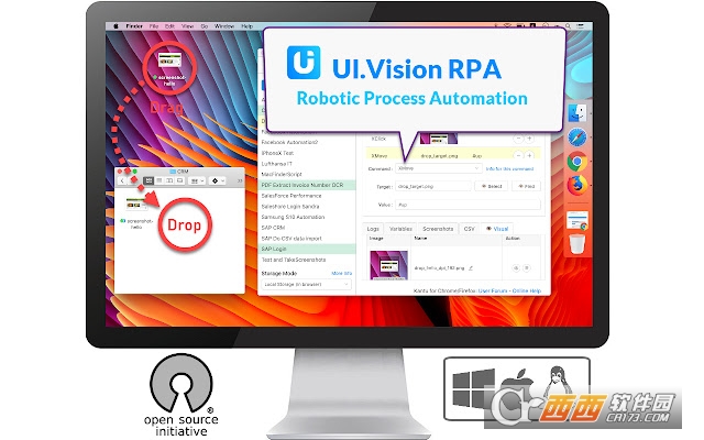 UI.Vision RPAg[Ԅ(dng)