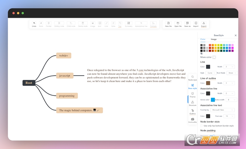 Simple mind map For Mac