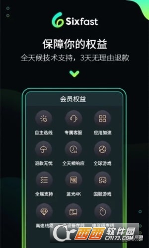 Sixfast六毫秒加速器运行截图