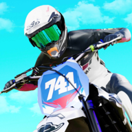 越野摩托��o�V告最新版(Supercross Dirt Bike Games)