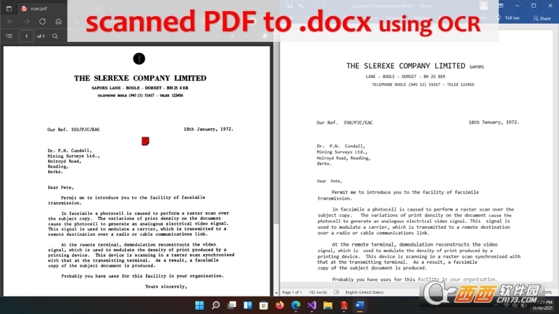 PDF to DOCX