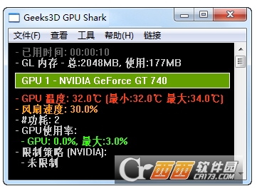 Geeks3D GPU Sharkɫ