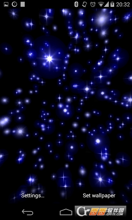 Starfall Live Wallpaper°