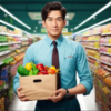 Supermarket Simulator Games 3D°