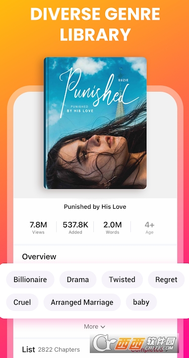 Webfic小说安卓最新版 v2.5.3.1137官方版