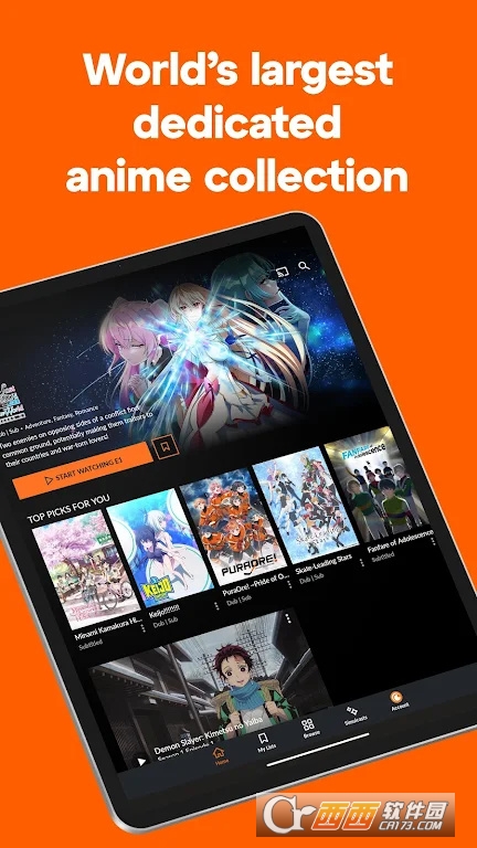 美国B站app官方下载2025最新版(crunchyroll) v3.91.1