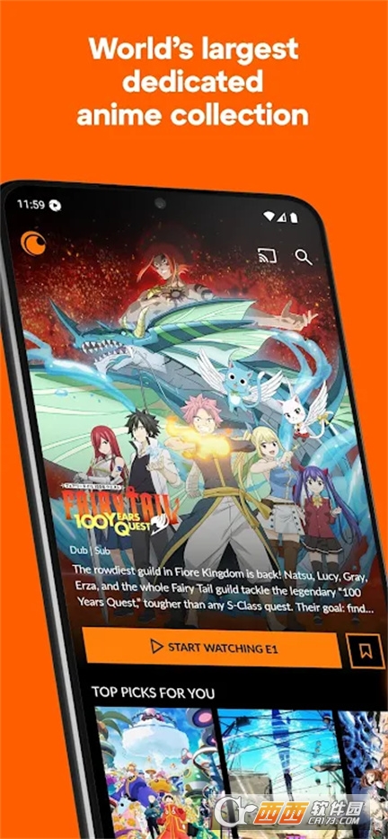 美国B站app官方下载2025最新版(crunchyroll) v3.91.1