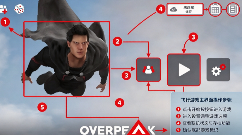 OverPeak超人模拟器中文无敌版 OverPeak超人模拟器中文无敌版