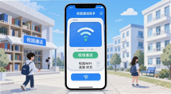 У԰ͨ������ ���������� �ֻ���Ļչʾ У԰WiFiͨ������״̬ ����Ϊ��ѧУ԰ͼ���������¥ ��ƽ����Ʒ�� ����ɫ�� �Ƽ������ഺ��Ϣ���