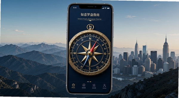 һ����Ϊ��������ָ������ֻ�Ӧ�ý���չʾ�������������һ���ִ������ֻ�����Ļ������ʾ�Ŵ��о��¿̶ȵ�Բ�����̱��̣�ָ���ȶ�ָ�򱱷�������Ϊ����ɽ�����������߽��ڵľ�������ɫ�����������ɫΪ��������רҵ��Ƽ��У���������������ϸ�ڷḻ