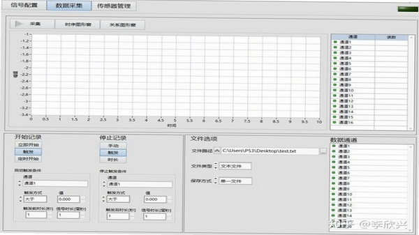 LAB仪器 离线记录 界面