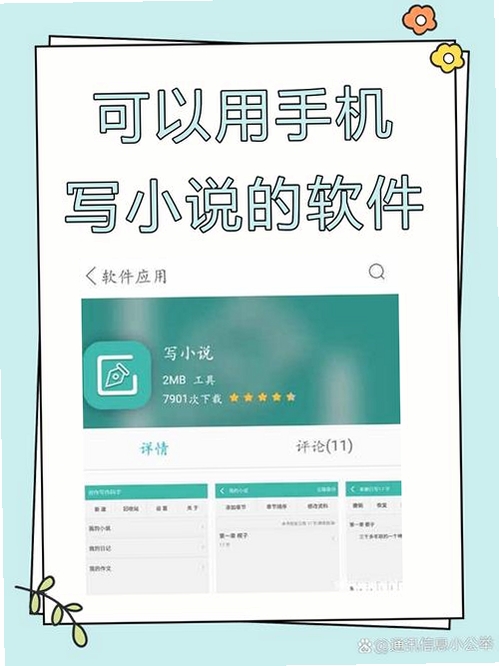 写小说运行截图