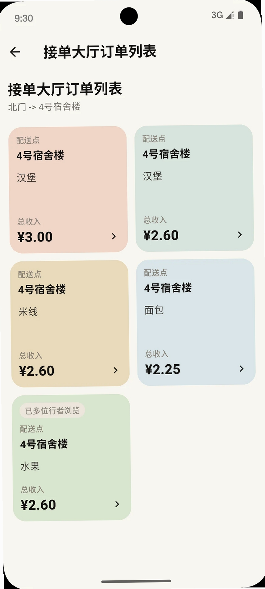 麦田行者运行截图