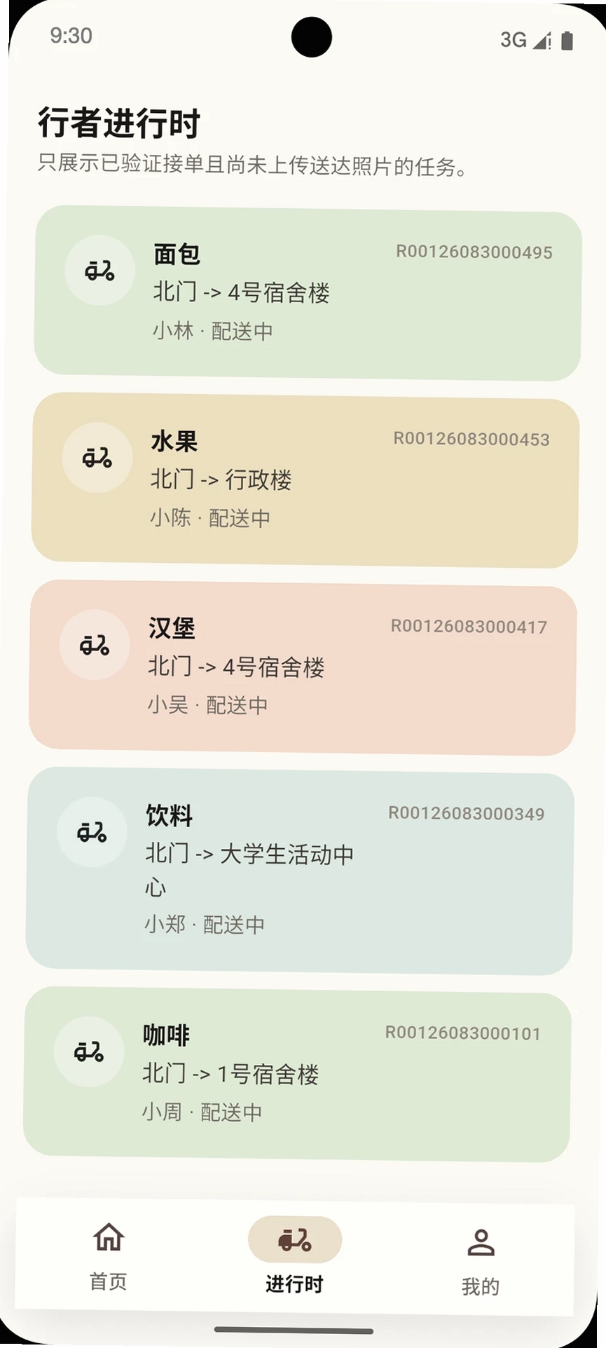 麦田行者运行截图