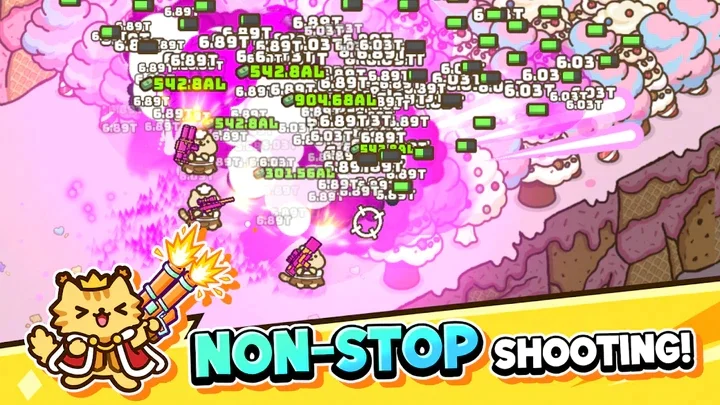 枪手猫咪无限金币钻石版运行截图