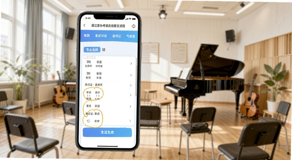 ������Э�������߱������̽��棬�ֻ���Ļ��ʾרҵѡ���б���׼��֤����ҳ�棬����Ϊ���ֽ��ҳ������������·��