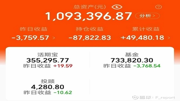 天天养基记账本 基金记账界面