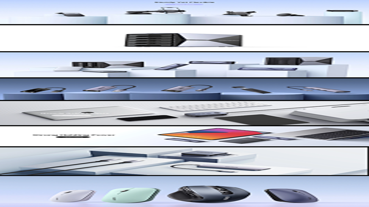 Sowii 智能硬件全家福展示,包含包装盒与核心产品实物图