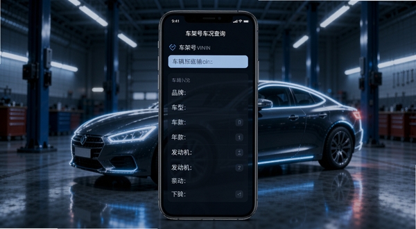 ���ܺų�����ѯVIN�������ܽ��棬�ֻ���Ļ��ʾ���ܺ������ͽ�����ĳ��������б�������Ʒ�ơ����͡����������ͺŵȣ�����Ϊ���ⳡ����������������Ч���Ƽ���ʮ��