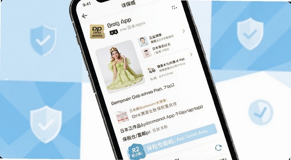 �㶹����App��Ʒ����ҳ��ͼ��񣬻�������Ϊ�ֻ���Ļ��д����Ļ��չʾ�ձ���ױ��Ʒ����Ʒ��Դ��Ϣ�뱣˰��/ֱ�ʱ�ʶ����������Ϊ����ɫ���ɫ����ɫ��ƴ�ӣ���׺������Թ�ͼ�꣬���ְ�ȫ�ɿ��Ĺ��ﱣ��