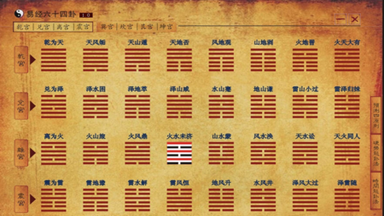天机六爻排盘 卦象详解 爻位分析 逻辑清晰