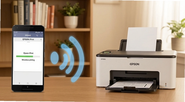 Epson iPrint���ߴ�ӡ����չʾͼ���������Ϊһ����׿�ֻ����Ҳ�Ϊһ̨��������ӡ��������֮���õ���ɫ�����źŲ������ӣ��ֻ���Ļ��ʾ��ӡ������������Ϊ��ܰ�ļ�ͥ�鷿����������ϰڷ��鼮����ֲ���������