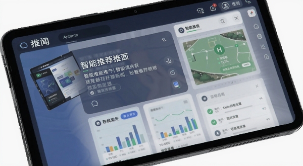 推闻 智能推荐界面展示图