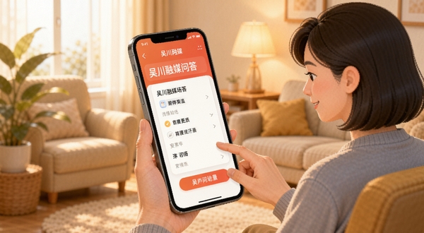 �⴨��ýAPP�û��ʴ𳡾���ͼ������չʾ�ֻ���Ļ��ʾ�⴨��ý�ʴ���棬�Ա����û����ڲ����ֻ�������Ϊ��ܰ�ľӼһ���������ɫ����ͣ�ͻ����ȫ�ɿ��ķ�Χ