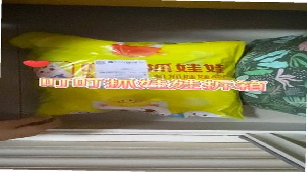 叮叮抓娃娃邮寄包裹开箱实拍