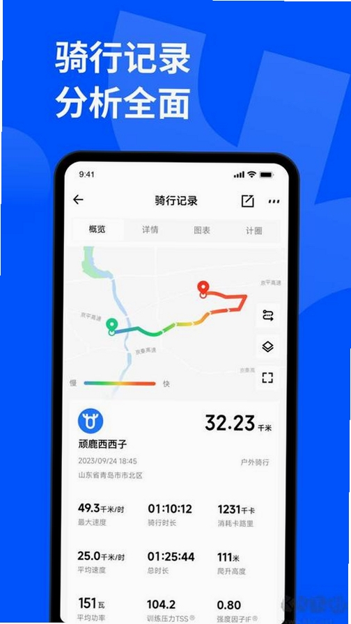 顽鹿运动运行截图