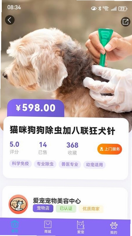 宠星运行截图