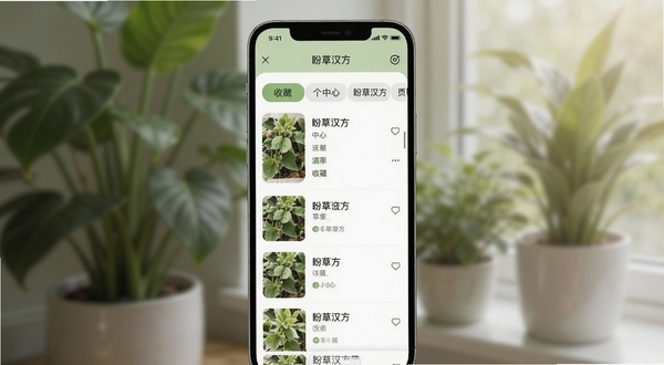 �βݺ��������������ղؼн��棬����չʾ�ֻ���Ļ���ղ��б�������ǩ������ɾ����࣬��ɫ��ǳ�̺Ͱ�ɫΪ��������Ϊģ����������ֲ������������Ȼ������Booguģ������