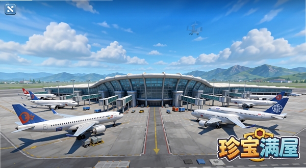 �䱦������Ϸ������ȫ��չʾ������������һ���ִ���������վ¥��ͣ��ƺ��ͣ�����ܿͻ���������������ƺ�Զɽ���������½����䱦������Ϸlogo������ɫ���������£���ͨдʵ����ʺ���Ϊ��Ϸ����վԤ��ͼ