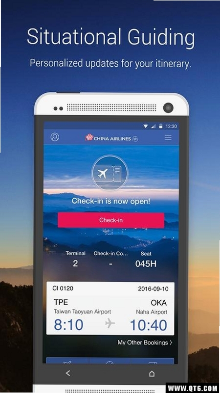 中华航空(China Airlines)运行截图